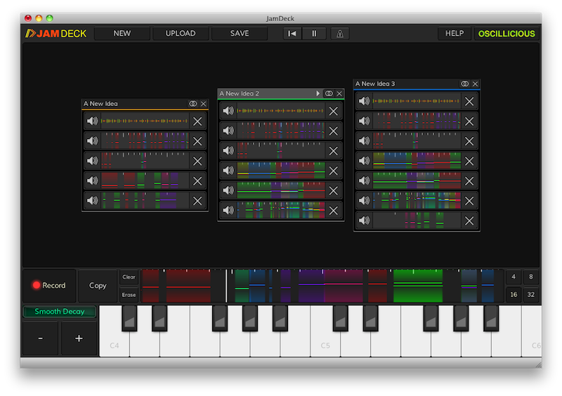 Organic Music Sketchpad