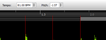 Automatically detect the tempo (BPM) of a sample with BeatCleaver.